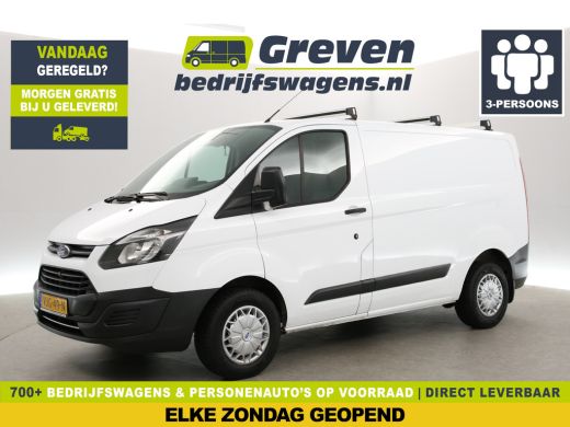 Ford Transit Custom 290 2.0 TDCI L1H1 | 3-Zits | Trekhaak | Schuifdeur | Elektrpakket