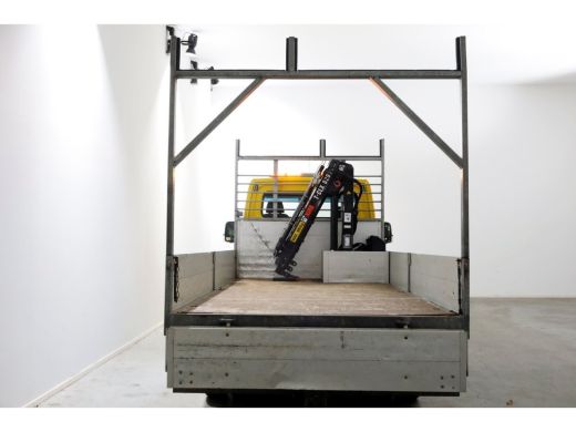 Mercedes-Benz Sprinter 516 CDI 163pk E6 Open Laadbak+HIAB T-CLX 029 Kraan PTO/Trekhaak 3500kg 06-2019 ActivLease financial lease