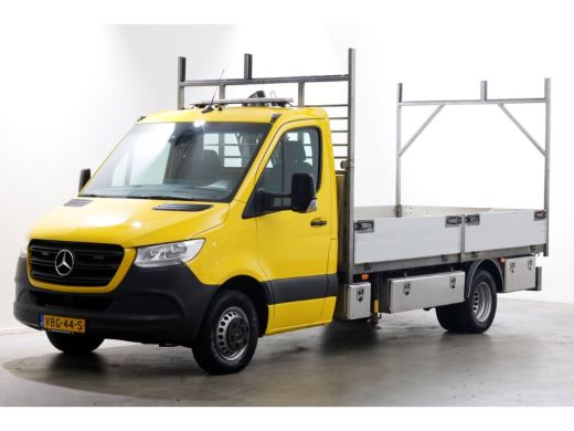 Mercedes-Benz Sprinter 516 CDI 163pk E6 Open Laadbak+HIAB T-CLX 029 Kraan PTO/Trekhaak 3500kg 06-2019 ActivLease financial lease