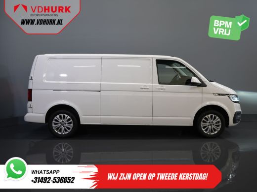 Volkswagen Transporter 2.0 TDI L2 BULLI BPM VRIJ! NL Auto/ LED/ Adapt. Cruise/ Virtual Cockpit/ 17" LMV/ Carplay/ PDC/ A... ActivLease financial lease
