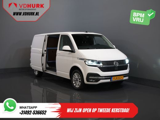 Volkswagen Transporter 2.0 TDI L2 BULLI BPM VRIJ! NL Auto/ LED/ Adapt. Cruise/ Virtual Cockpit/ 17" LMV/ Carplay/ PDC/ A... ActivLease financial lease
