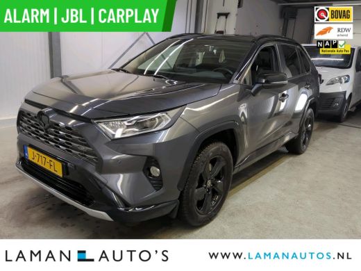 Toyota RAV4 2.5 Hybrid 218pk Bi-Tone | Innovation Alarm JBL CarPlay Halfleder ECC Nav 18" LMV ACC Camera Meta...