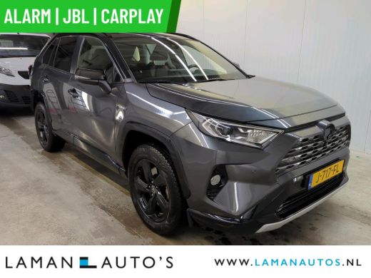 Toyota RAV4 2.5 Hybrid 218pk Bi-Tone | Innovation Alarm JBL CarPlay Halfleder ECC Nav 18" LMV ACC Camera Meta... ActivLease financial lease