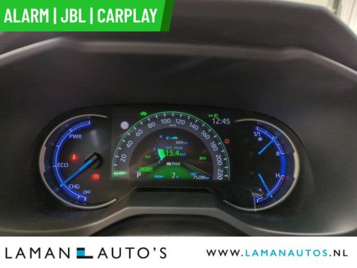 Toyota RAV4 2.5 Hybrid 218pk Bi-Tone | Innovation Alarm JBL CarPlay Halfleder ECC Nav 18" LMV ACC Camera Meta... ActivLease financial lease