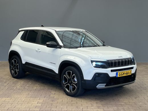 Jeep Avenger Summit 54 kWh Navigatie | Stoelverwarming | Carplay | | 11 kW lader | Achteruitrijcamera | Cruise... ActivLease financial lease