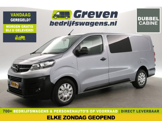 Opel Vivaro 2.0 CDTI L3H1 | DC | 360&deg; CAM | Cruise | Trekh. | Airco | Carplay | Navi | Parkeersens.