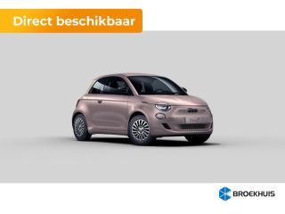 Fiat 500e La Prima | 10,25" touchscreen radio met Bluetooth, DAB & USB &eacute;n Navigatie | 17" lichtmetalen velg...