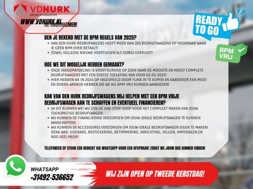 Citroën Jumpy 2.0 HDI 180 pk Aut. L3 BPM VRIJ/ Virtual Cockpit/ Carplay/ Navi/ Camera/ Cruise/ PDC/ Airco ActivLease financial lease