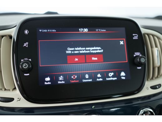 Fiat 500 1.0 Hybrid Dolcevita | Navi By App | Airco | Panorama Dak | Cruise Control | Lichtmetalen Vlegen ... ActivLease financial lease