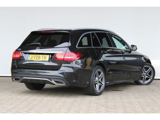 Mercedes-Benz C-Klasse Estate 180 Business Solution AMG | 18 inch Lichtmetalen velgen | Sportstuur | Automatische koffer... ActivLease financial lease