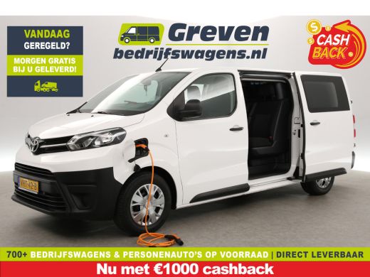Toyota ProAce Extra Range 75 kWh L3H1 | SOH 93% | Snelladen | Dubbele Cabine | Elektrisch | Airco | Cruise | Ca...