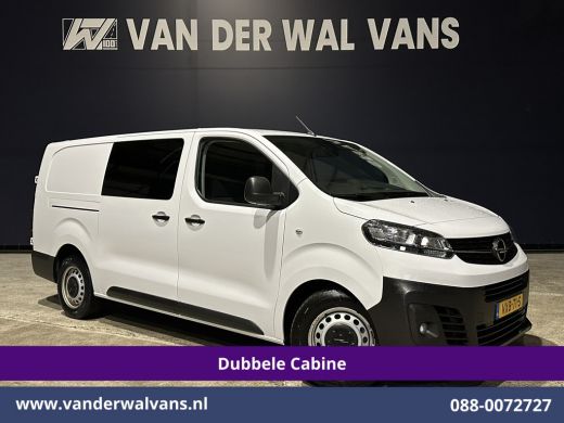 Opel Vivaro 2.0CDTI 145pk L3H1 Dubbele Cabine Euro6 Airco | 6-Zits | Navigatie | 2500kg Trekhaak | Apple Carp...