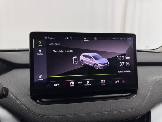 Skoda Enyaq iV 80 {SOH-90%} [ 3-Fase ] (INCL-BTW) *LEATHER-FABRIC | FULL-LED | DIGI-COCKPIT | CAMERA | KEYLESS |... ActivLease financial lease