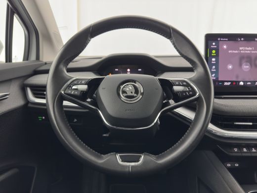 Skoda Enyaq iV 80 {SOH-90%} [ 3-Fase ] (INCL-BTW) *LEATHER-FABRIC | FULL-LED | DIGI-COCKPIT | CAMERA | KEYLESS |... ActivLease financial lease