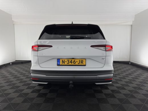 Skoda Enyaq iV 80 {SOH-90%} [ 3-Fase ] (INCL-BTW) *LEATHER-FABRIC | FULL-LED | DIGI-COCKPIT | CAMERA | KEYLESS |... ActivLease financial lease