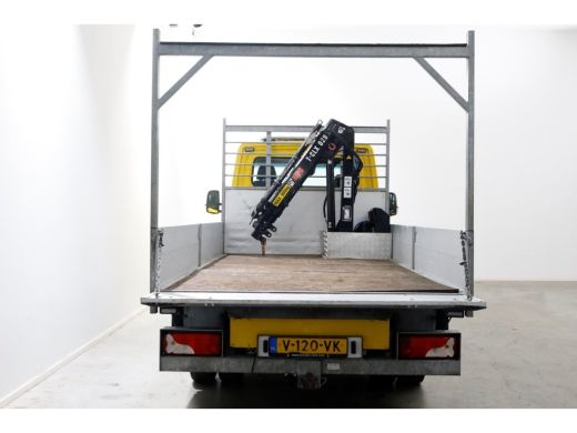 Mercedes-Benz Sprinter 516 CDI 163pk E6 Open Laadbak+HIAB T-CLX 029 Kraan PTO/Trekhaak 3500kg 01-2019 ActivLease financial lease