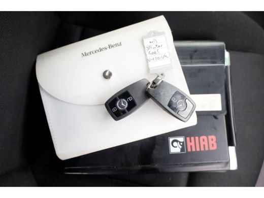 Mercedes-Benz Sprinter 516 CDI 163pk E6 Open Laadbak+HIAB T-CLX 029 Kraan PTO/Trekhaak 3500kg 01-2019 ActivLease financial lease