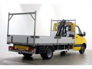 Mercedes-Benz Sprinter 516 CDI 163pk E6 Open Laadbak+HIAB T-CLX 029 Kraan PTO/Trekhaak 3500kg 01-2019