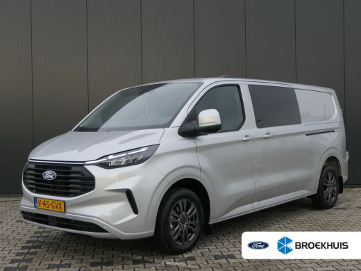 Ford Transit Custom 320 2.0 TDCI 136pk Automaat L2H1 Limited DC Dubbele Cabine | Trekhaak | 6-Persoons ! | Stoelverwa...