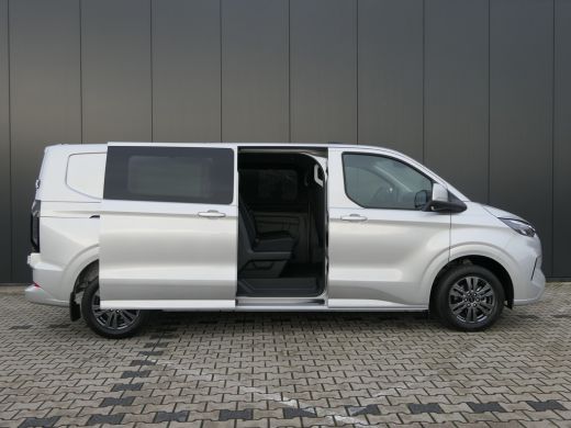 Ford Transit Custom 320 2.0 TDCI 136pk Automaat L2H1 Limited DC Dubbele Cabine | Trekhaak | 6-Persoons ! | Stoelverwa... ActivLease financial lease