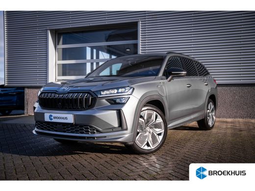 Skoda Kodiaq 1.5 TSI PHEV Sportline Business | Lichtmetalen velgen 20" | Trekhaak uitklapbaar | Verlichte gril...