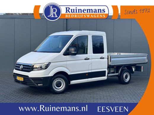 Volkswagen Crafter 2.0 TDI 102 PK / PICK UP / 1e EIG. / TREKHAAK / AIRCO / CRUISE / 2.500 KG AHG / 3-ZITS / APPLE CA...