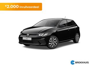 Volkswagen Polo Life Edition Inclusief &euro;2000,- inruilvoordeel | 'App-Connect' smartphone integratie | Buitenspieg...