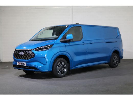 Ford E-Transit Custom 340 L2 H1 Limited 65 kWh 218pk 2x schuifdeur Led 360 Camera B&O ActivLease financial lease