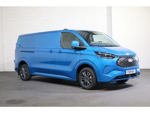 Ford E-Transit Custom 340 L2 H1 Limited 65 kWh 218pk 2x schuifdeur Led 360 Camera B&O ActivLease financial lease
