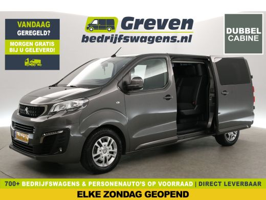 Peugeot Expert 2.0 BlueHDI L3H1 | DC | HUD | Airco | Carplay | Cruise | 360 Camera | Trekh. | 2xSchuifdeur