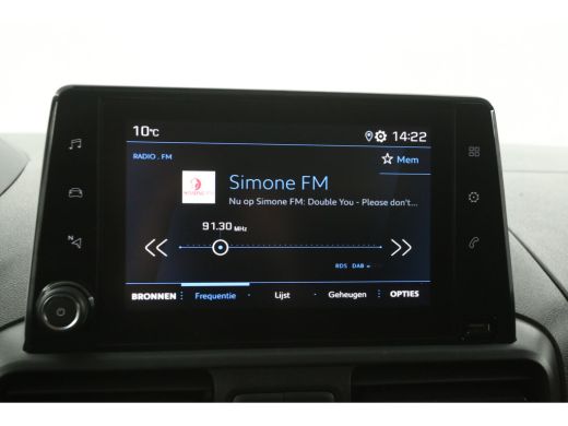 Peugeot Partner 1.5 BlueHDI | Airco | Cruise | Carplay | Parkeersens. | Elektrpakket ActivLease financial lease