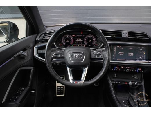 Audi Q3 45 TFSI e S edition PANO ELEKTR. STOEL CAMERA SFEER Sline ActivLease financial lease