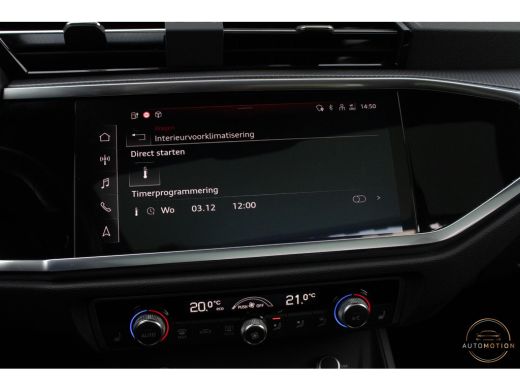 Audi Q3 45 TFSI e S edition PANO ELEKTR. STOEL CAMERA SFEER Sline ActivLease financial lease