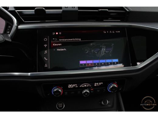 Audi Q3 45 TFSI e S edition PANO ELEKTR. STOEL CAMERA SFEER Sline ActivLease financial lease