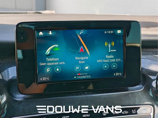 Mercedes-Benz V-Klasse V300 L2 9G-Tronic Leder MBUX Dubbel Cabine PANO Panorama ActivLease financial lease