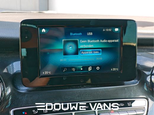 Mercedes-Benz V-Klasse V300 L2 9G-Tronic Leder MBUX Dubbel Cabine PANO Panorama ActivLease financial lease