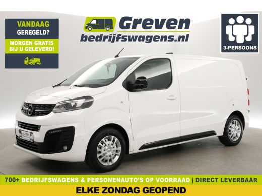Opel Vivaro 2.0 D L2H1 | 180PK | Automaat | Airco | Cruise | Carplay | 360 Camera | 3-Zits | Stoelverw.