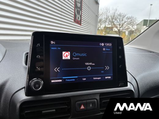 Peugeot Partner 1.5 BlueHDI 130PK L1H1 Automaat Premium Carplay Trekhaak Cruise Sensoren ActivLease financial lease