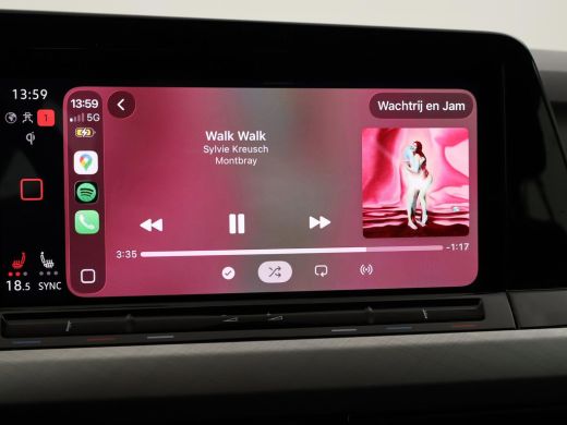 Volkswagen Golf 1.0 eTSI DSG + VIRTUAL COCKPIT | SFEERVERLICHTING | STUURVERW. / STOELVERW. | CAMERA | ADAPTIVE C... ActivLease financial lease