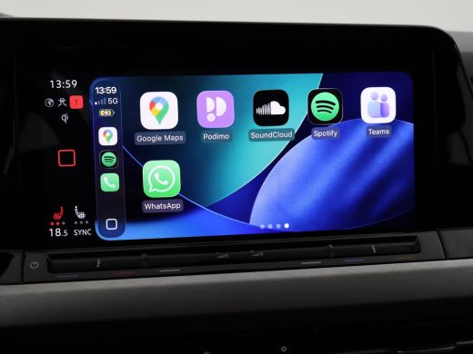 Volkswagen Golf 1.0 eTSI DSG + VIRTUAL COCKPIT | SFEERVERLICHTING | STUURVERW. / STOELVERW. | CAMERA | ADAPTIVE C... ActivLease financial lease