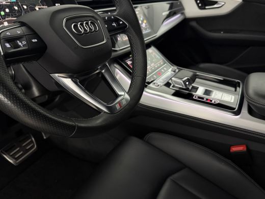 Audi Q8 55 TFSI e Quattro 422PK S-Line | SOH 91% | Virtual | Sfeer | Camera | Stoel/Stuur verw. | Adap. C... ActivLease financial lease