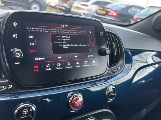 Fiat 500 1.0 Hybrid Club | Bluetooth | Cruise | Parkeer Sensoren | Zwarte Hemel ActivLease financial lease