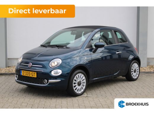 Fiat 500C 1.0 Hybrid Dolcevita Finale / Cabrio / Navigatie via Carplay / Parkeersensoren / Airco / 15'' LMV /