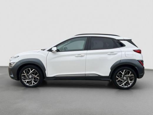 Hyundai Kona 1.6 GDI HEV 141pk Premium Sky | Camera | Schuifdak | Leder | 18'' velgen | Stoelventilatie | Stoe... ActivLease financial lease