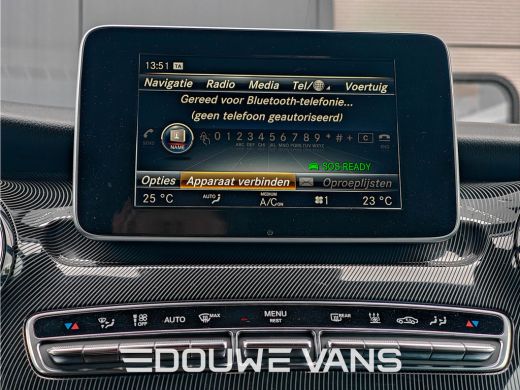 Mercedes-Benz V-Klasse V220 L2 Edition Trekhaak LED Enkel Cabine 2x Schuifdeur Trekhaak Dubbel Cabine mogelijk. ActivLease financial lease