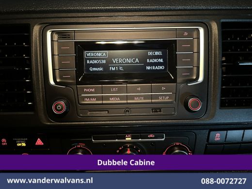 Volkswagen Transporter 2.0 TDI 150pk L2H1 Dubbele Cabine Euro6 inrichting Airco | 5-Zits | Camera | Cruisecontrol | 2500... ActivLease financial lease