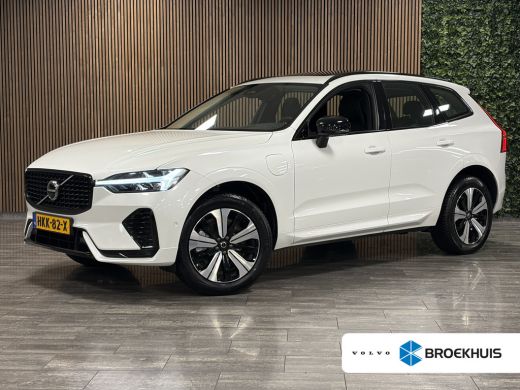 Volvo  XC60 2.0 T6 Plug-in hybrid AWD Plus Dark Trekhaak | 360° Camera | All Season banden | Crystal White | ...