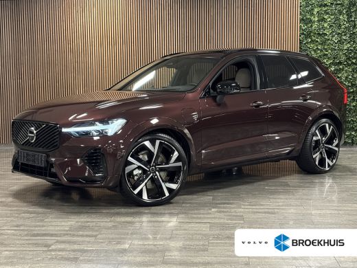 Volvo  XC60 T8 AWD Recharge Ultra Dark Vol! | 455pk | Bowers & Wilkins | Luchtvering | Trekhaak | Mulberry Re...