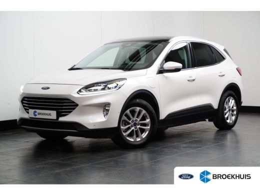 Ford Kuga 2.5 PHEV Titanium | Pano-dak | Adapt. cruise | Parelmoer Metallic lak! | 100% Dealer Onderhouden!...