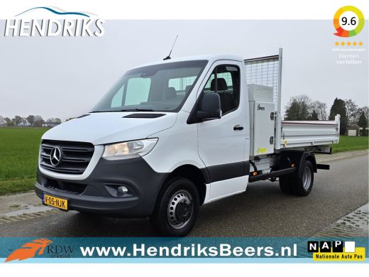Mercedes-Benz Sprinter 516 CDI L2 - Kieper - 160 Pk - Euro 6 - 3500 kg - Navi - Airco - Cruise Control - AppleCarplay An...